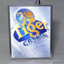 Beer Brand Indoor Smart Display Advertising Tool Dynamic Flashing Effect LED Motional Light Box